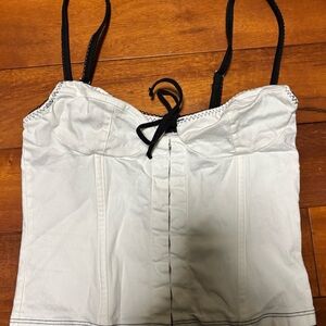 White Fox Going Out Corset Top
